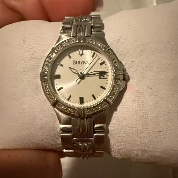 Bulova Silver Luxury Analog Watch - Picture 6 of 6